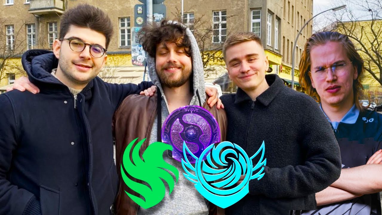 Gorgc joins OG boys to watch a crazy game of Dota | TI 2025 Falcons vs Tidebound