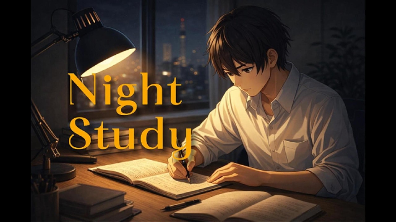 Night Study Piano for Deep Work & 집중