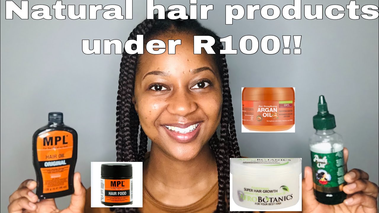 HAIR PRODUCTS YOU CAN BUY IF YOU'RE ON A BUDGET! | SOUTH AFRICAN YOUTUBER