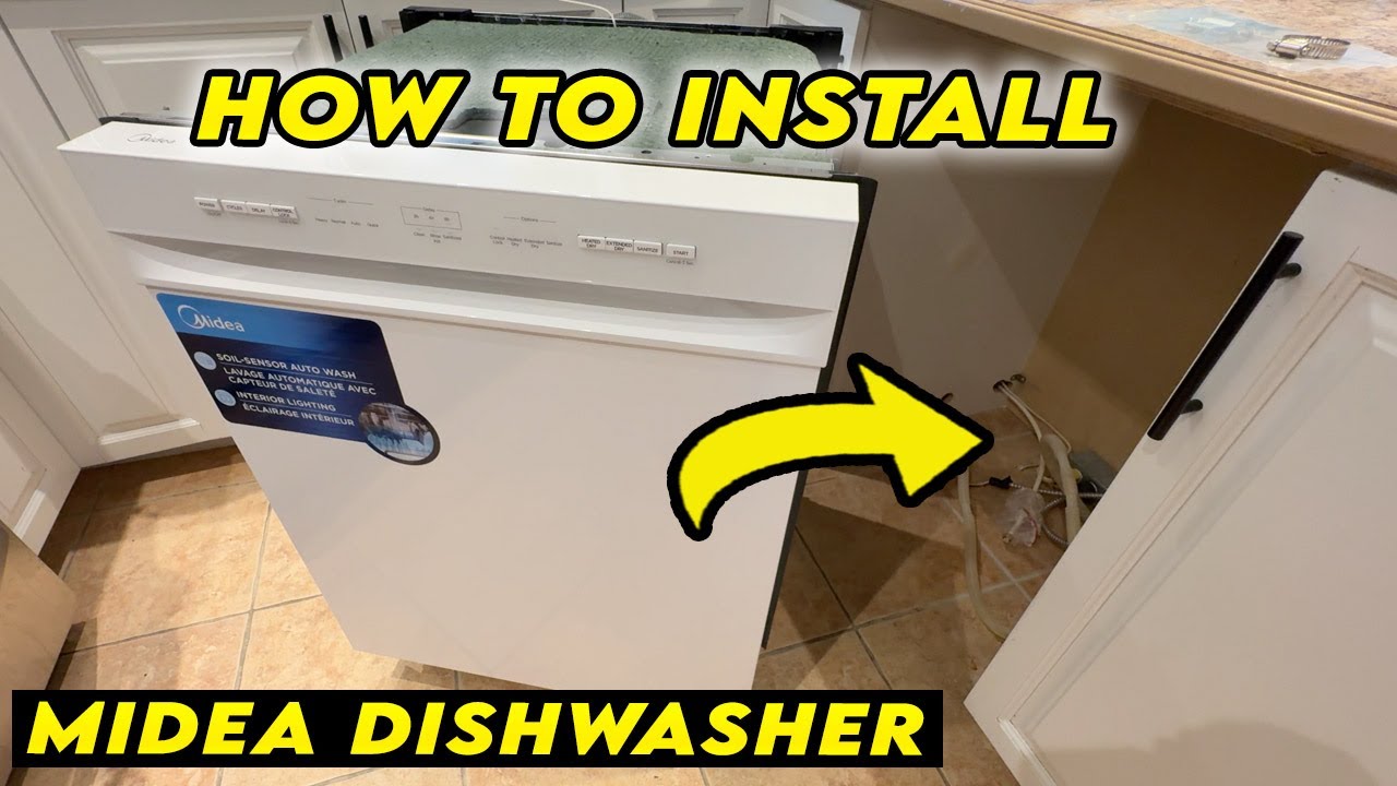How to Install a Midea Dishwasher : Step by Step Guide