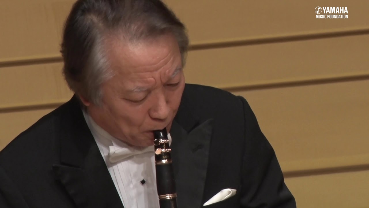C.ドビュッシー「クラリネットのための第1狂詩曲」　武田忠善（Cl）／渡辺睦樹（El）