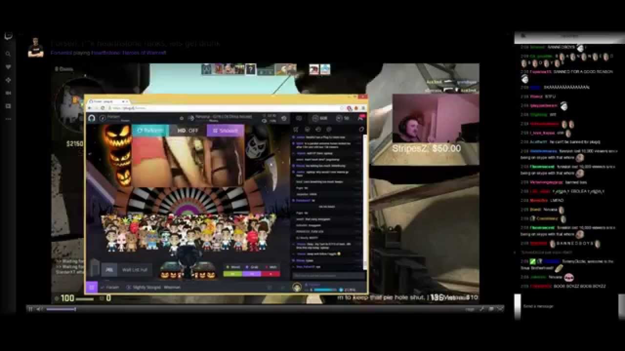 Old Forsen drunk CSGO highlights 25th of October 2014