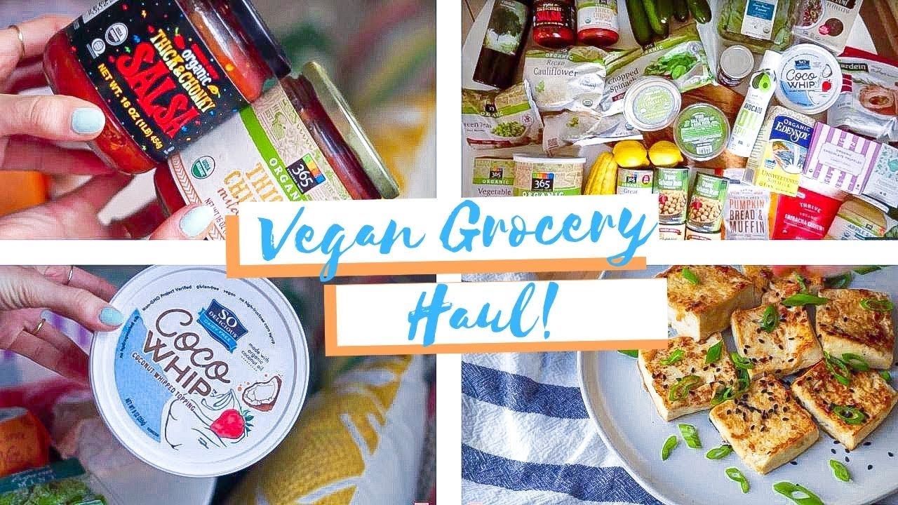 HUGE Healthy Grocery Haul with VEGAN RECIPES! 🌱☀️