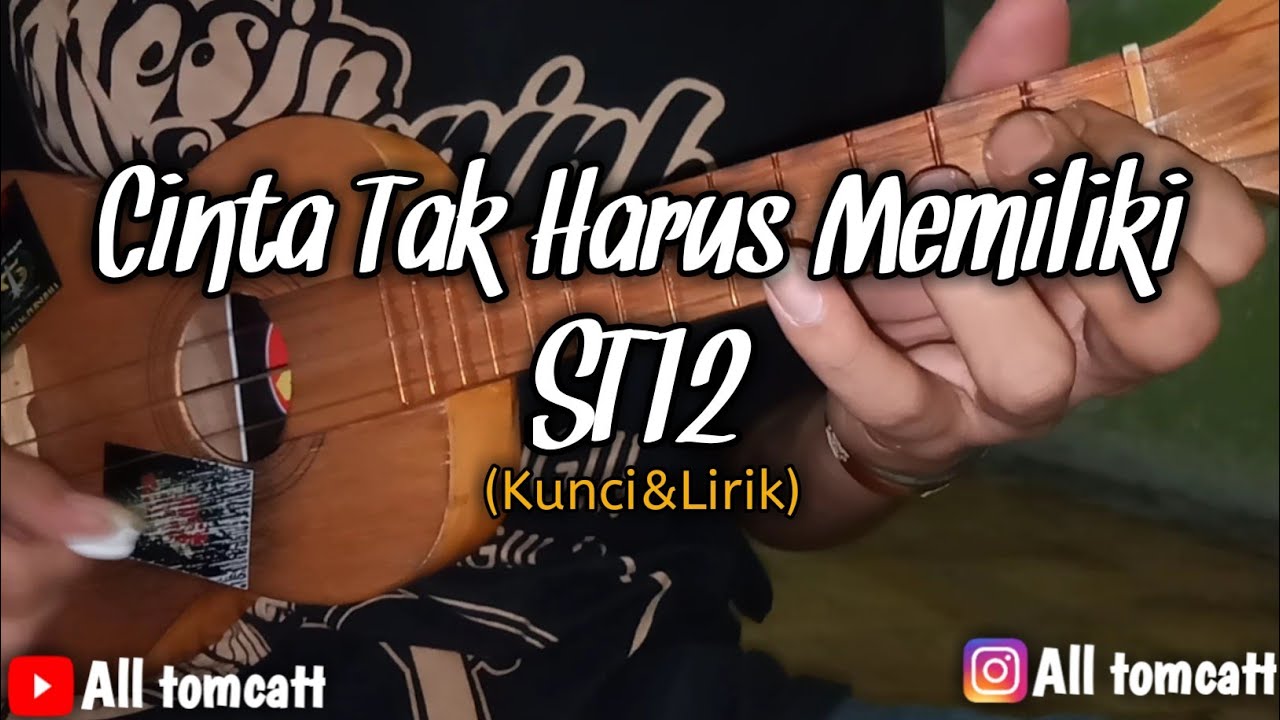 Cinta Tak Harus Memiliki ~ ST12 Ukulele senar 3 cover All tomcatt