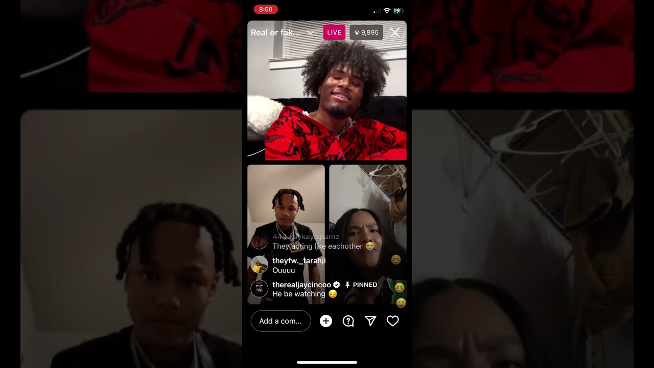 @brooklynsqueendom03 maj and Troy invite Yanni to the live
