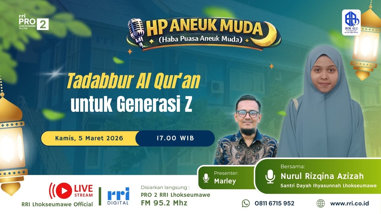 HP ANEUK MUDA - TADABBUR AL QU'RAN UNTUK GENERASI Z