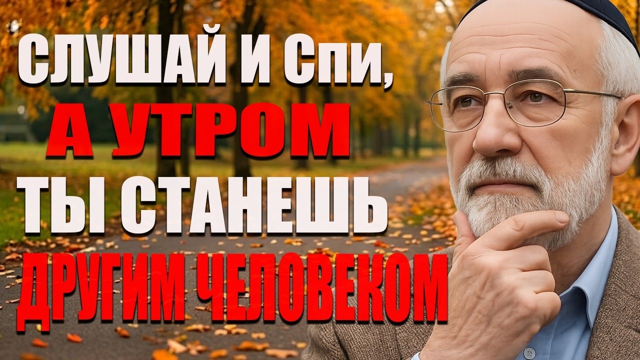 «Послушайте сегодня вечером — проснитесь обновленным! 💫 Древняя еврейская мудрость»