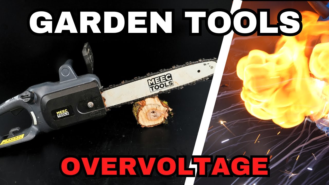 Overvolted Garden tools. Leaf blower, mower, chainsaw, trimmer.