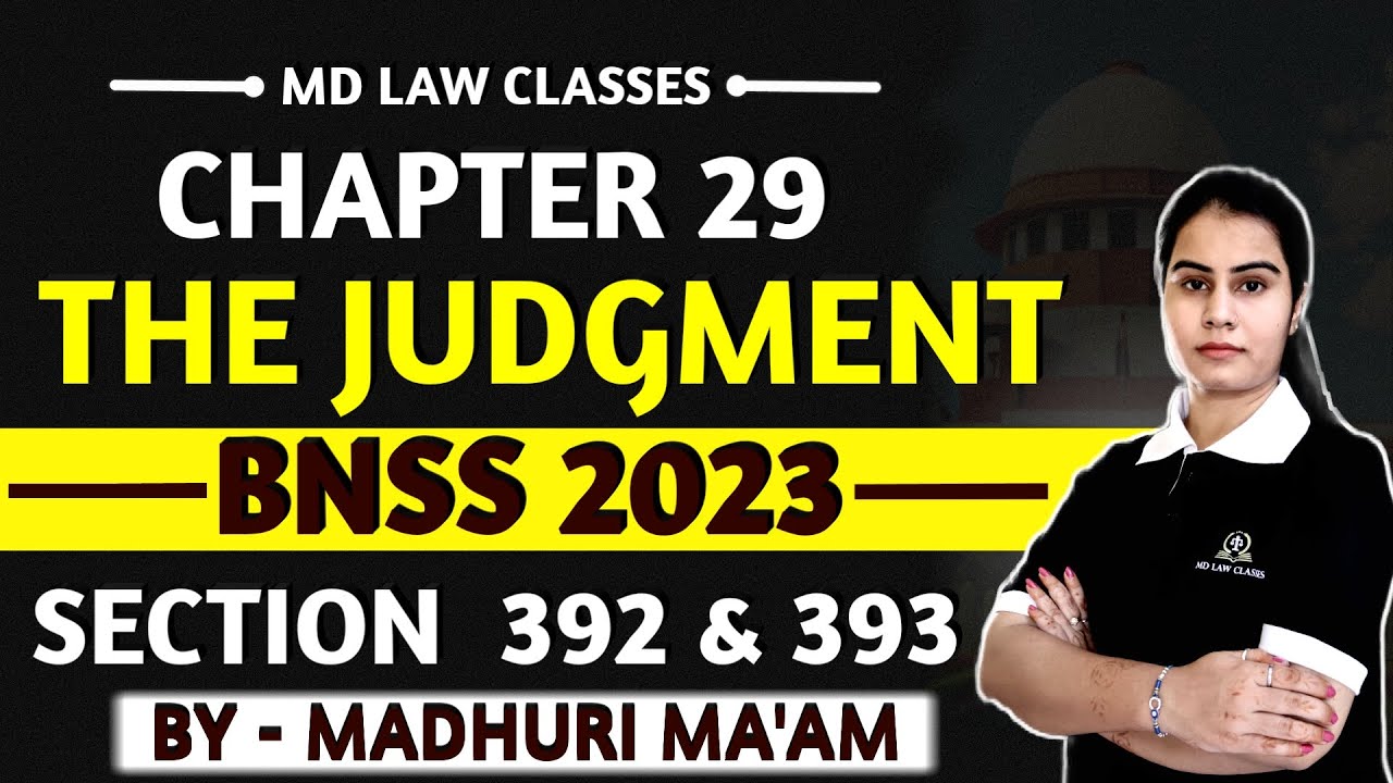 BNSS 2023 CHAPTER 29 PART 1