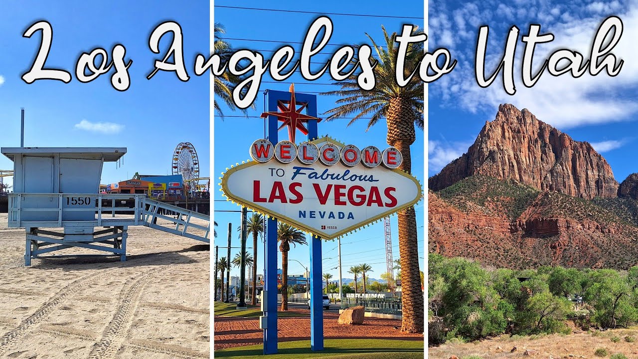 Da LOS ANGELES ai GRANDI PARCHI passando per LAS VEGAS: USA Road Trip EP.1 [SUB ENG]