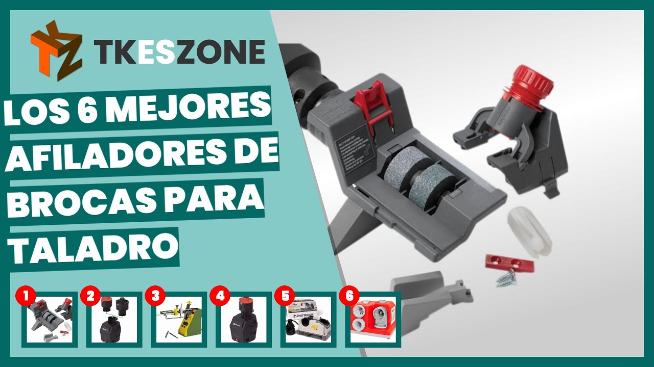 Los 6 mejores afiladores de brocas para taladro