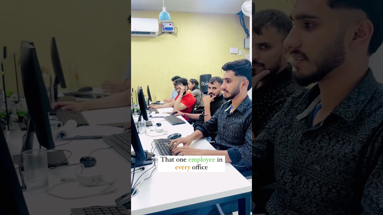 That one employee in every office 😂&hellip;.#ideiosoft #office #fun #corporate #work #employee #reels