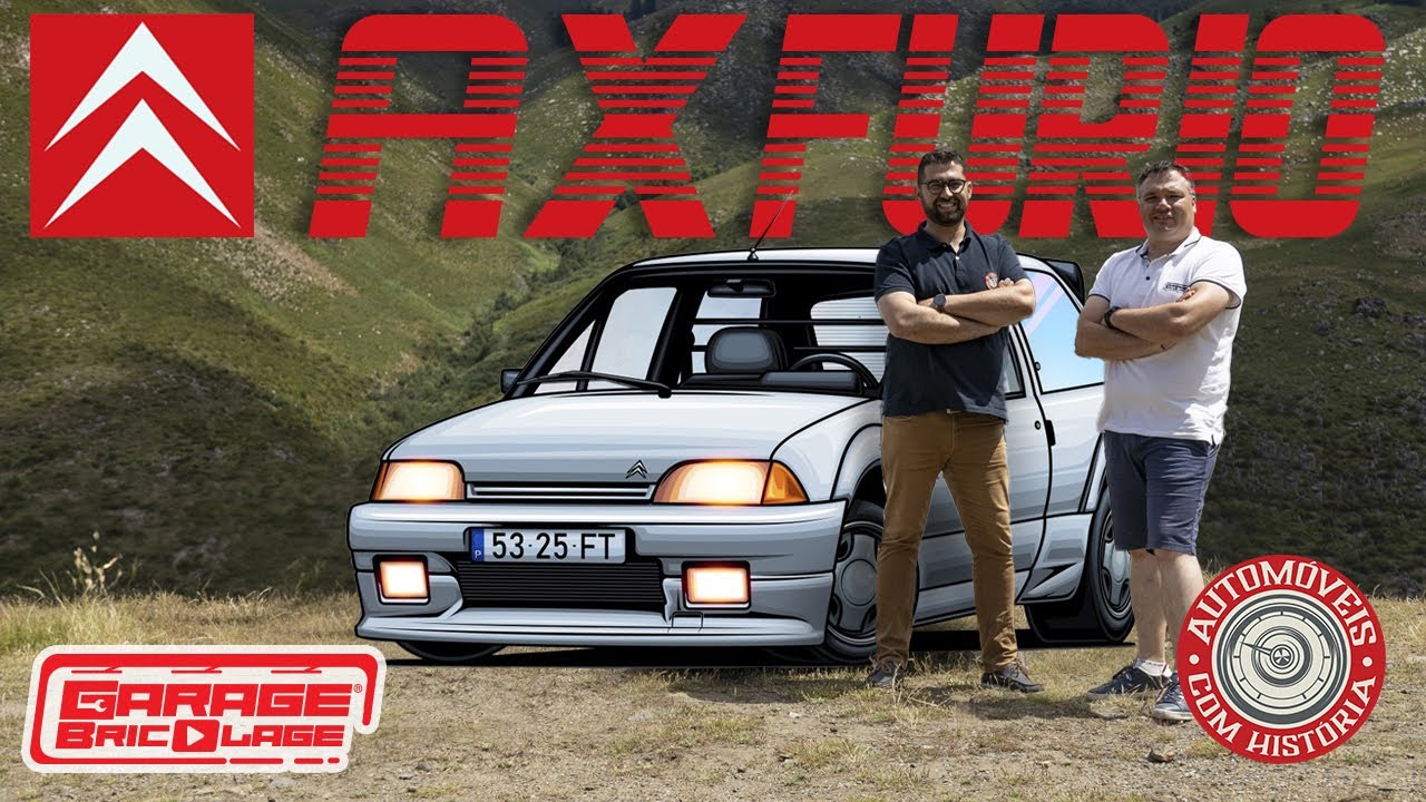 Restaurou o carro ERRADO! Citröen AX FURIOso Diesel ... 2 lugares!@GarageBricolage