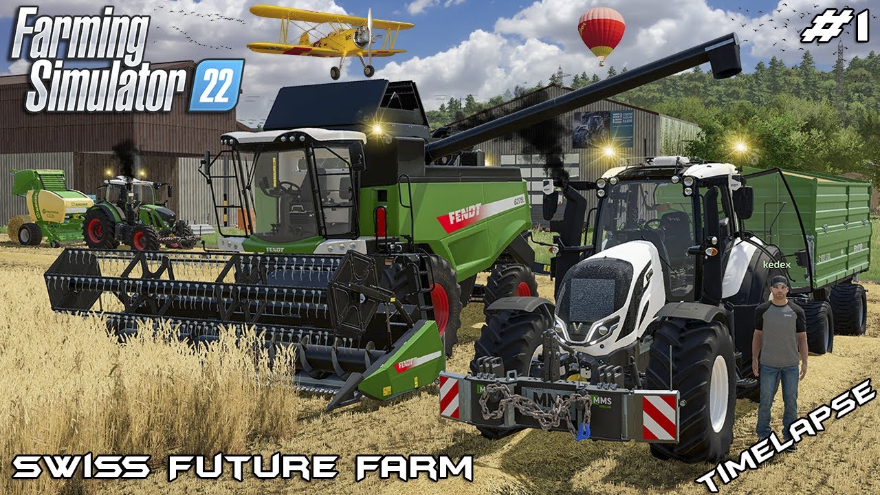 Переезжаем на новую ШВЕЙЦАРСКУЮ ФЕРМУ БУДУЩЕГО с @kedex | Future Farm | Farming Simulator 22 | Эп...