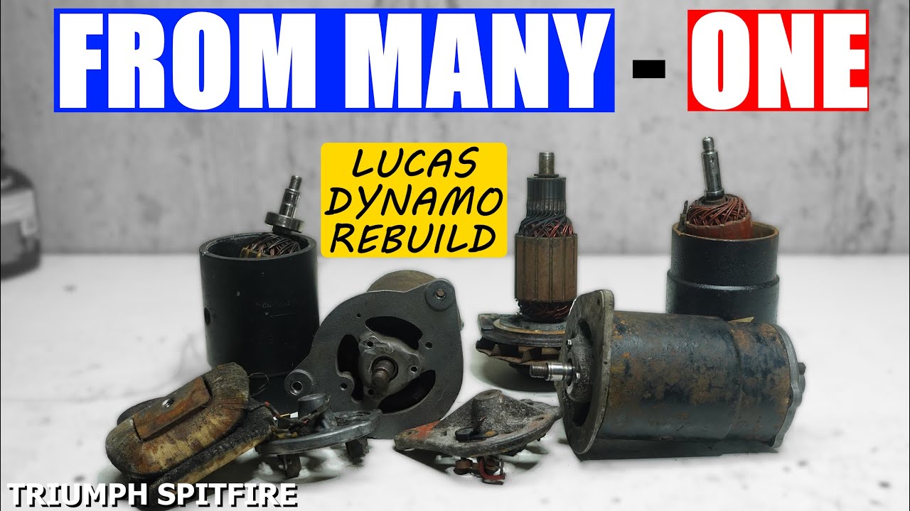 Lucas C40 Generator/Dynamo Rebuild | Roundtail Restoration