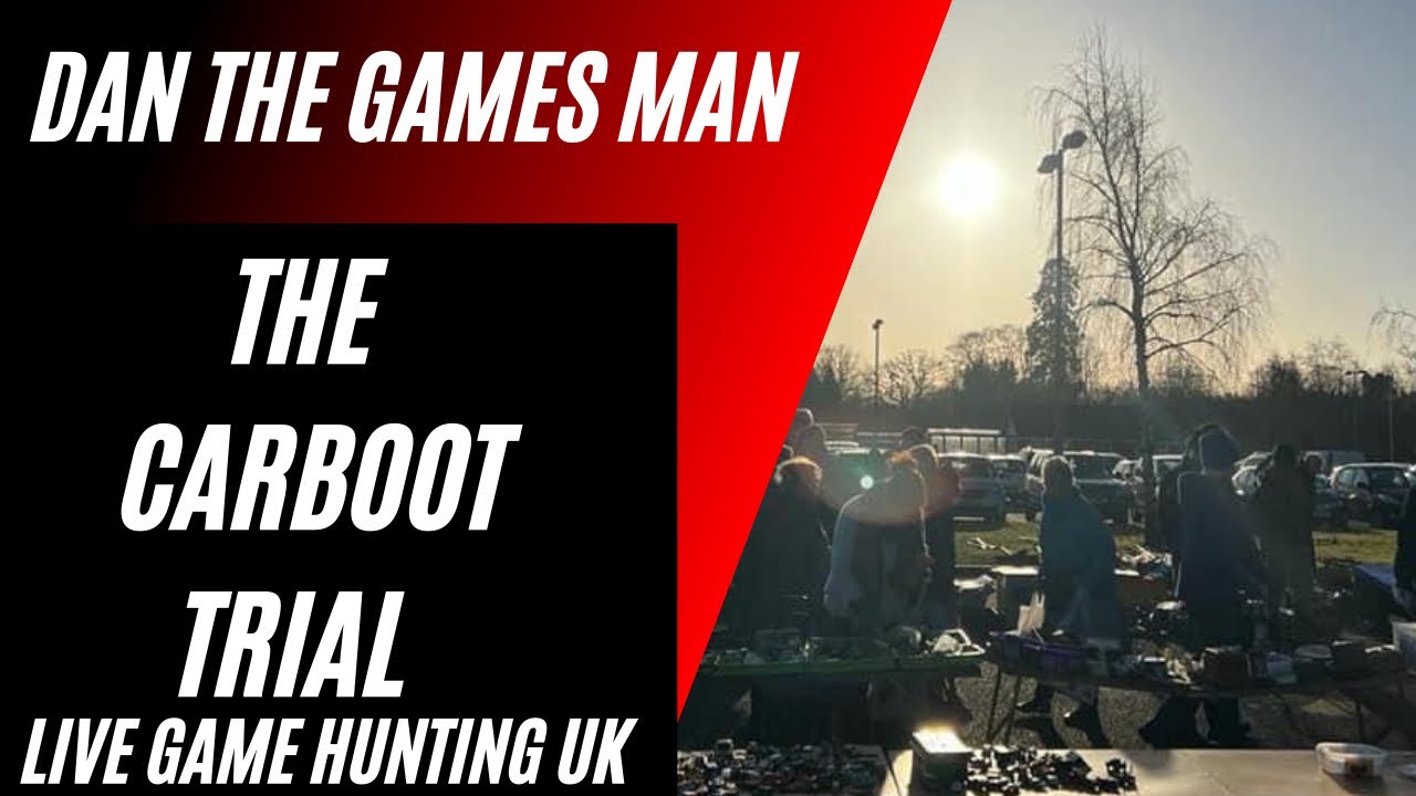 The Carboot Trial #carboot #gamehunting #retrogaming #goodwillhunting