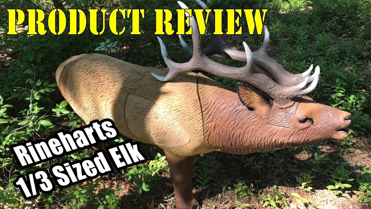 3D Archery   Rineharts 1/3 Scale Elk Target