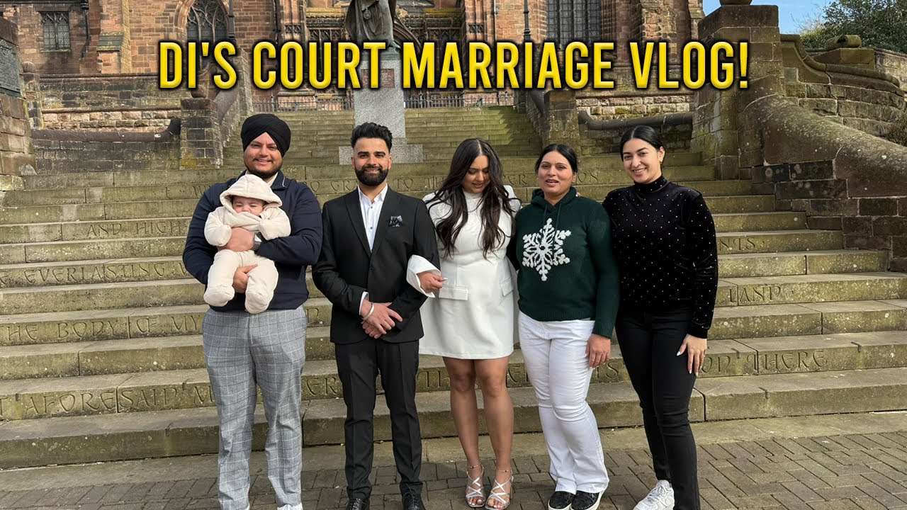 DI'S COURT MARRIAGE VLOG!!