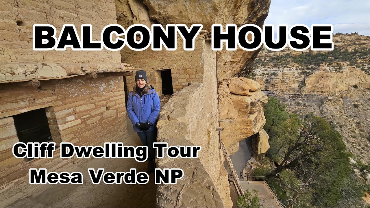AWESOME Cliff dwelling adventure! Balcony House Ranger Guided Tour | Mesa Verde National Park #ruins