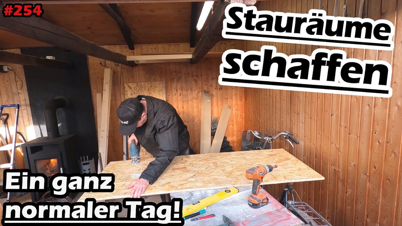 Ein ganz normaler Tag! ;) | Stauräume schaffen in der Werksatt | Mr. Moto
