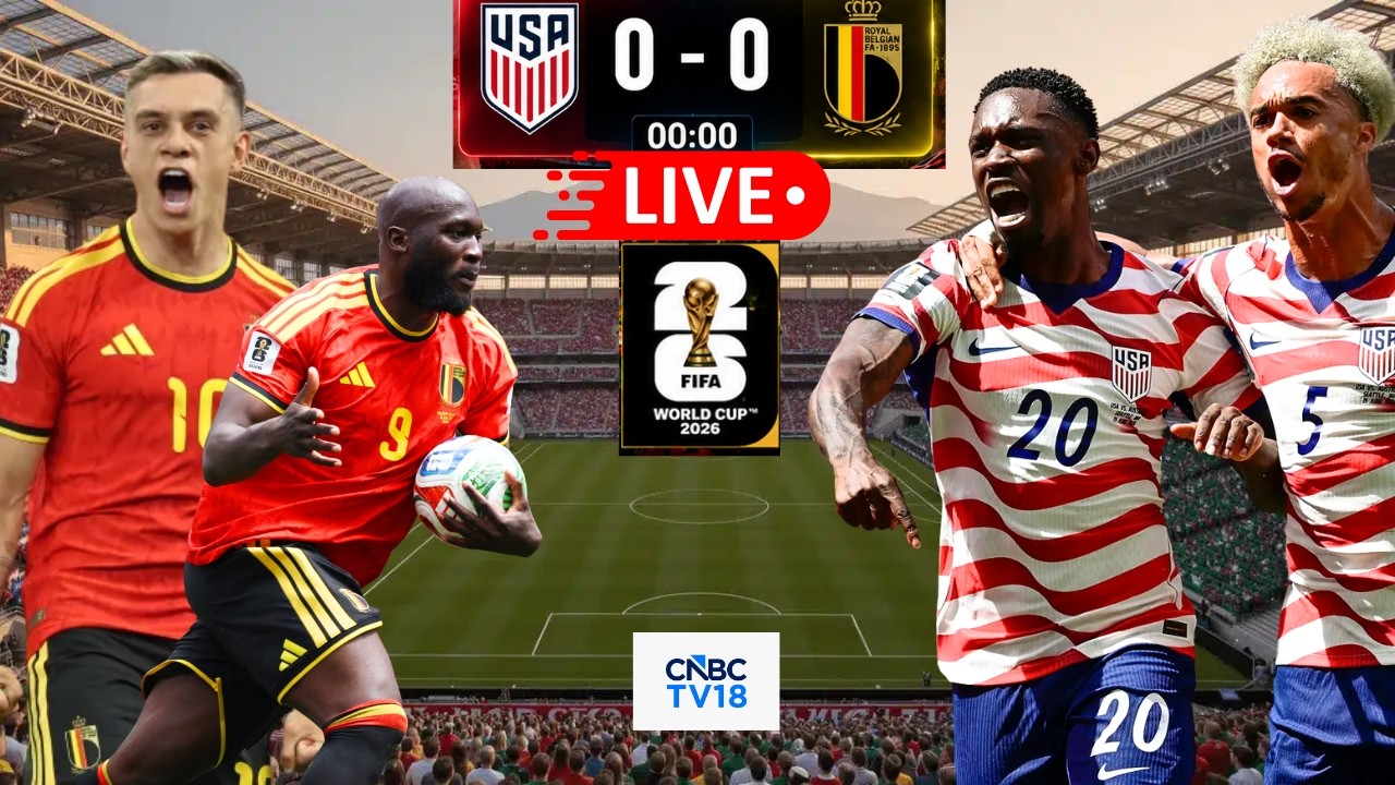 🔴Belgium Vs USA LIVE: FIFA World Cup 2026 Round of 16 Knockout | USMNT | Bruyne vs Balogun | N18G