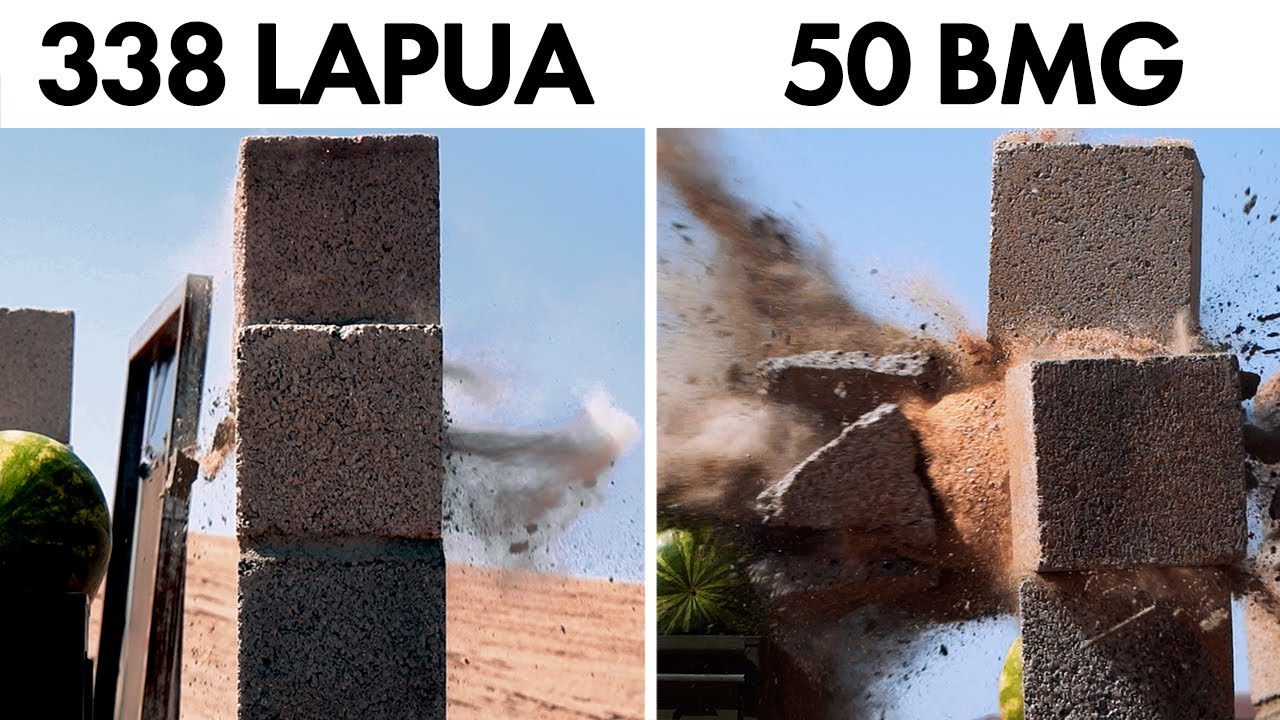 Bullets Vs. Brick: Which caliber is best for hitting targets behind walls?