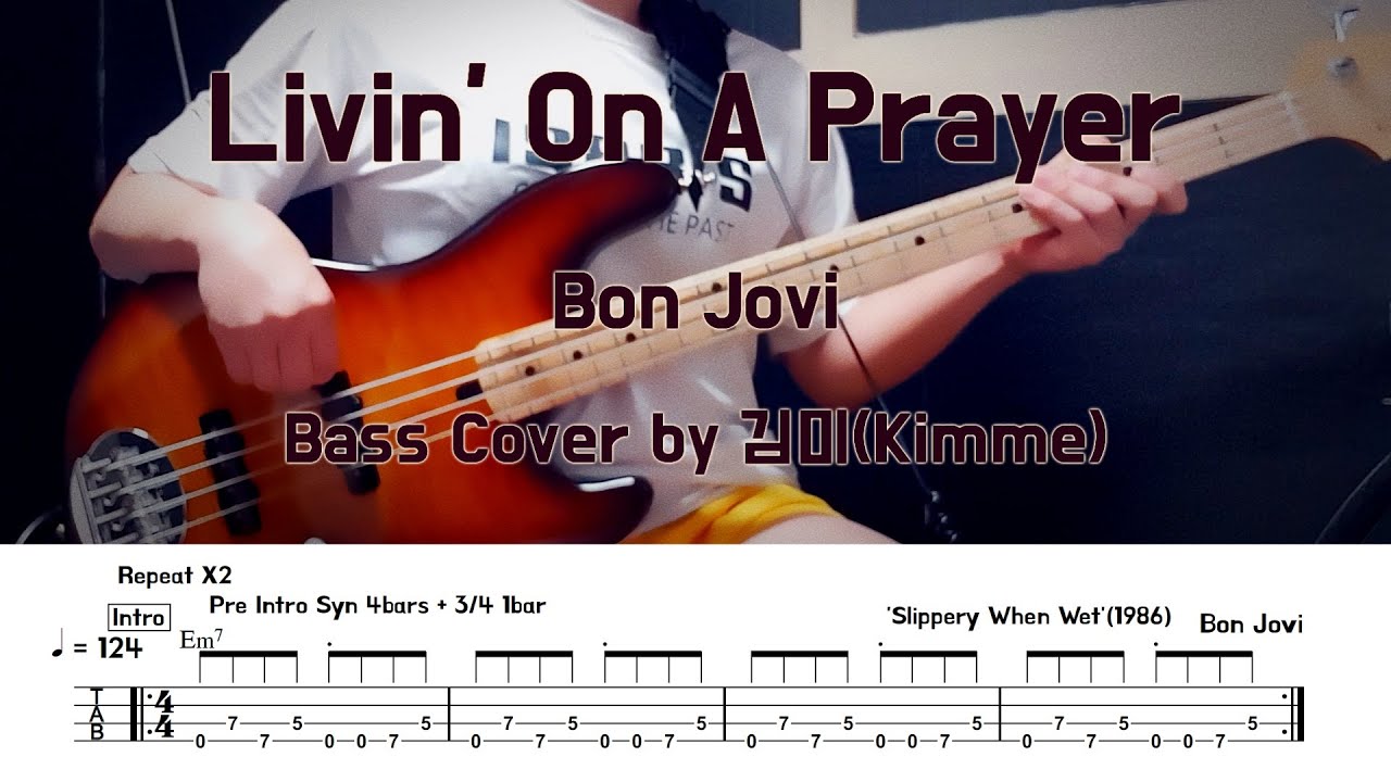 Livin' On A Prayer_Bon Jovi Bass Cover