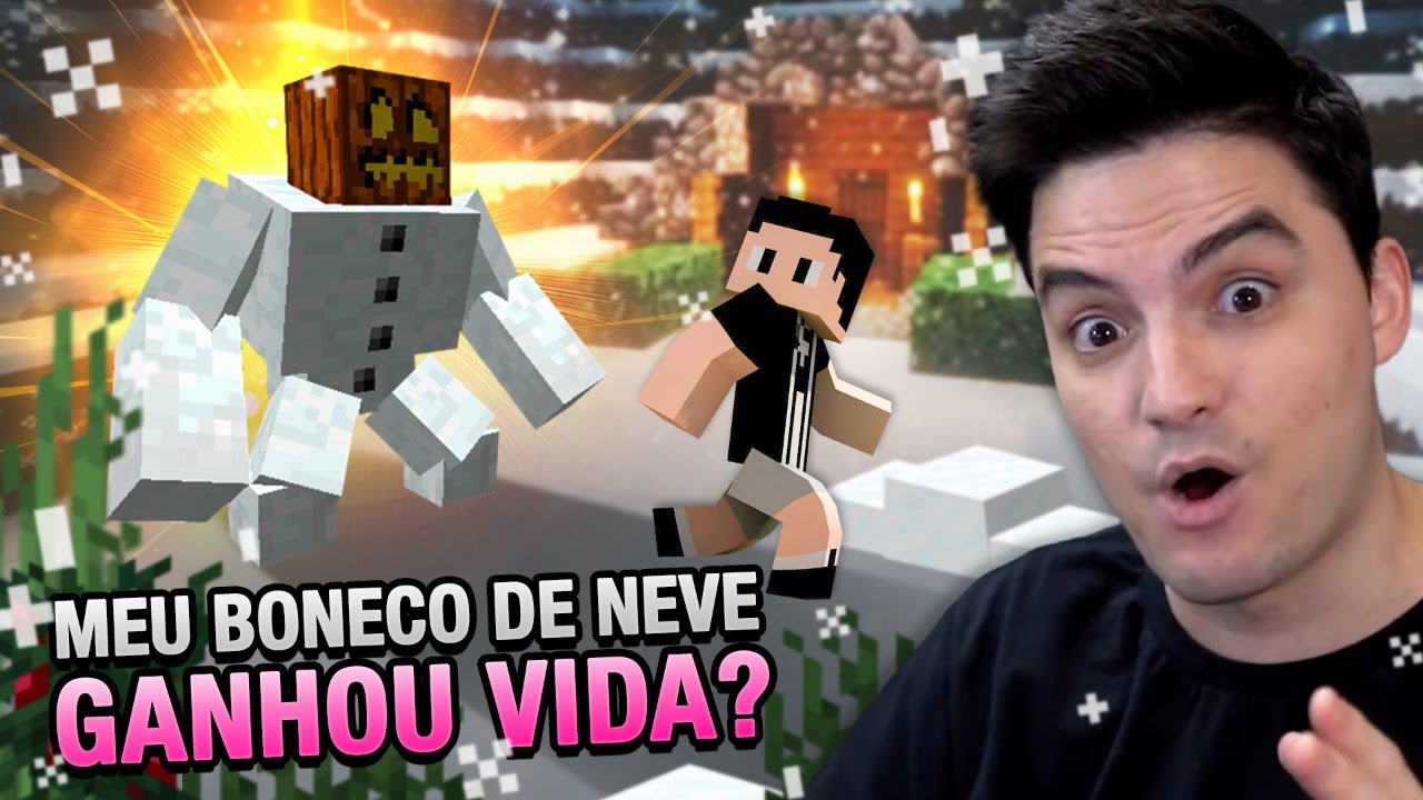 NASCEU UM BONECO DE NEVE NO MEU MUNDO MINECRAFT #1-87 [+10]