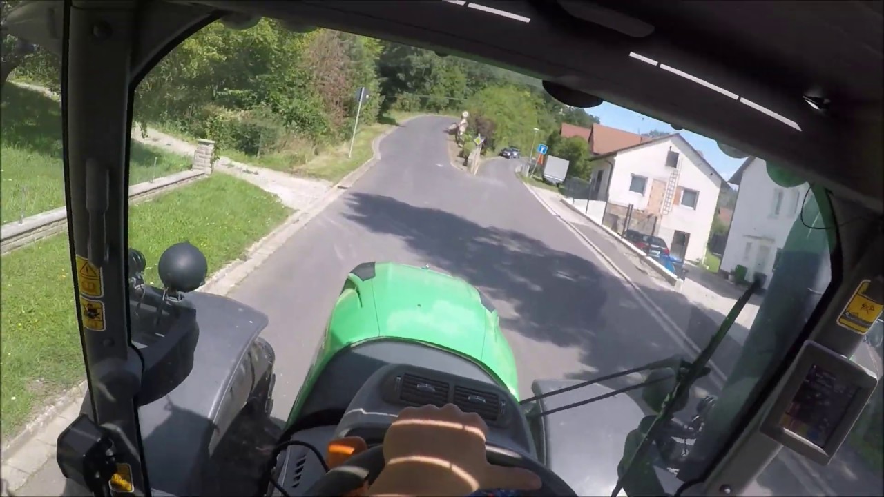 Deutz-Fahr 7250ttv am Gülle fahren /Farmvlog #1