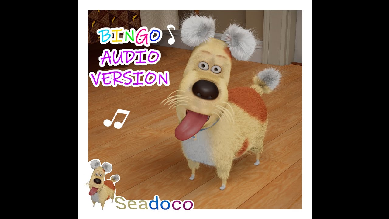 Bingo Song | Audio Version | Seadoco Nursery Rhymes