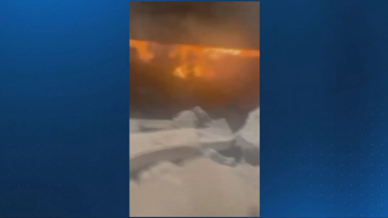 Firefighters explain how they extinguished fire under thick concrete at Ross Park Mall