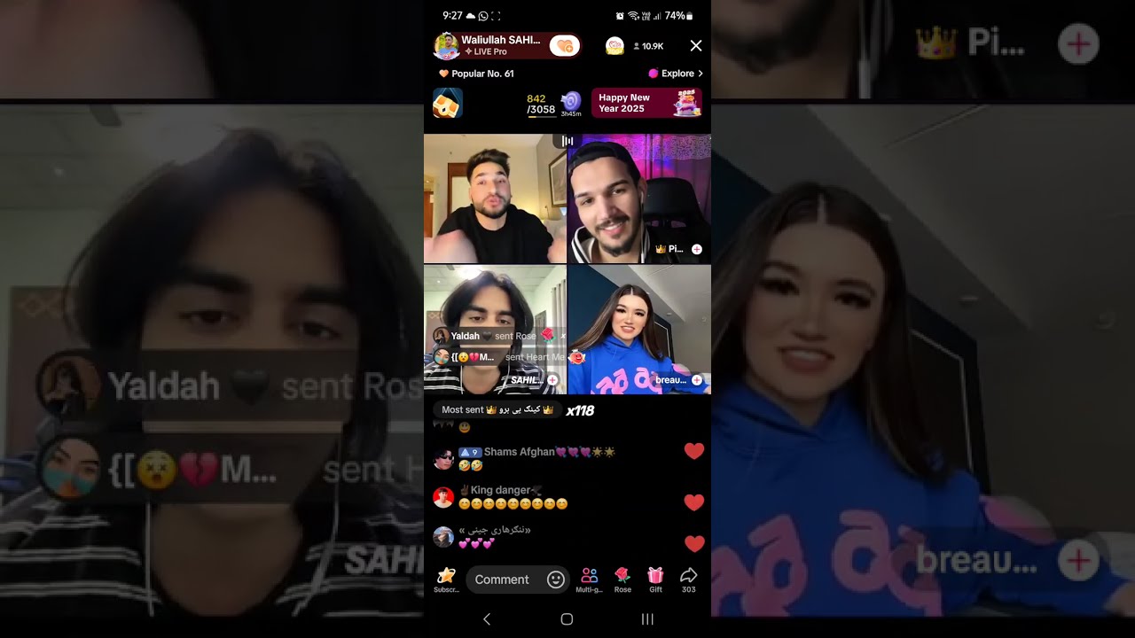 Waliullah new tiktok live jan 4 2025