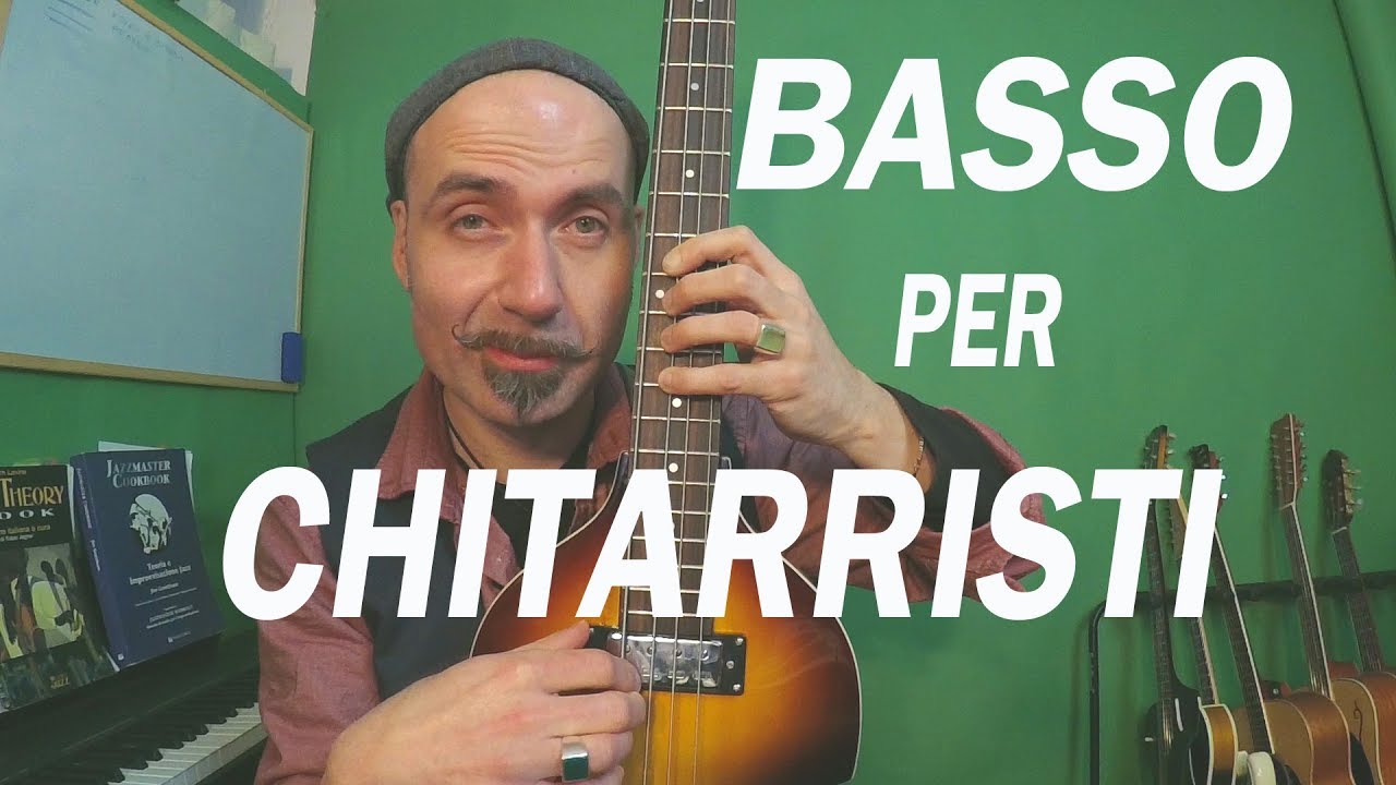 Lezioni di chitarra. Basso per chitarristi. Bass for guitar player