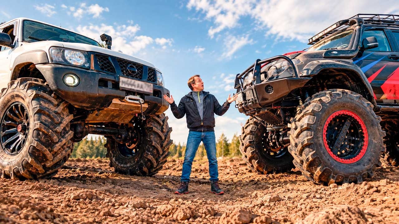 ОН НЕ СТРУСИЛ! Nissan Patrol БРОСИЛ ВЫЗОВ оффроуд МОНСТРАМ на бездорожье