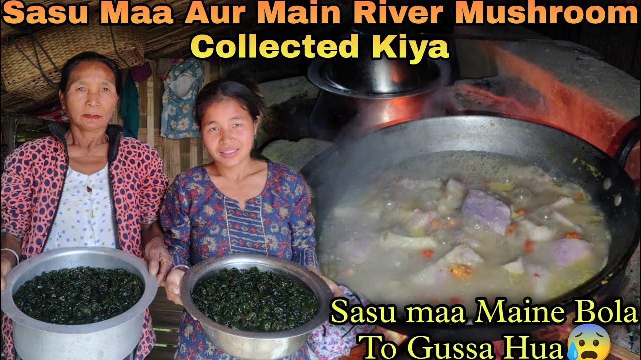 Saasu Maa Se Discuss Karne Aaya Hoon || River Mushroom Collected Kiya 