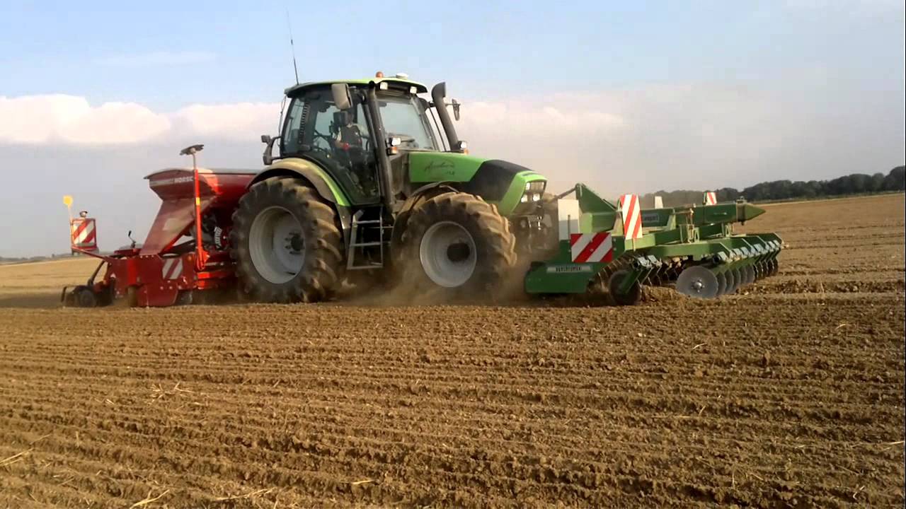 Horsch Express 3TD : Semis de colza