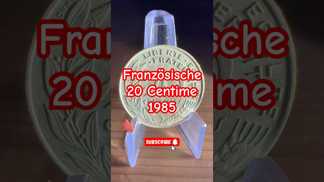 20 сантимов 1985 года, Франция 