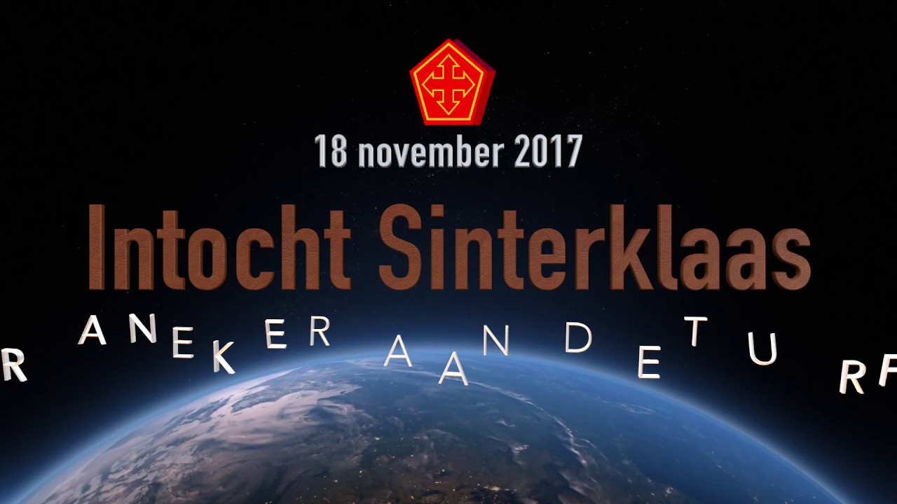 Intocht Sinterklaas 2017 in Franeker
