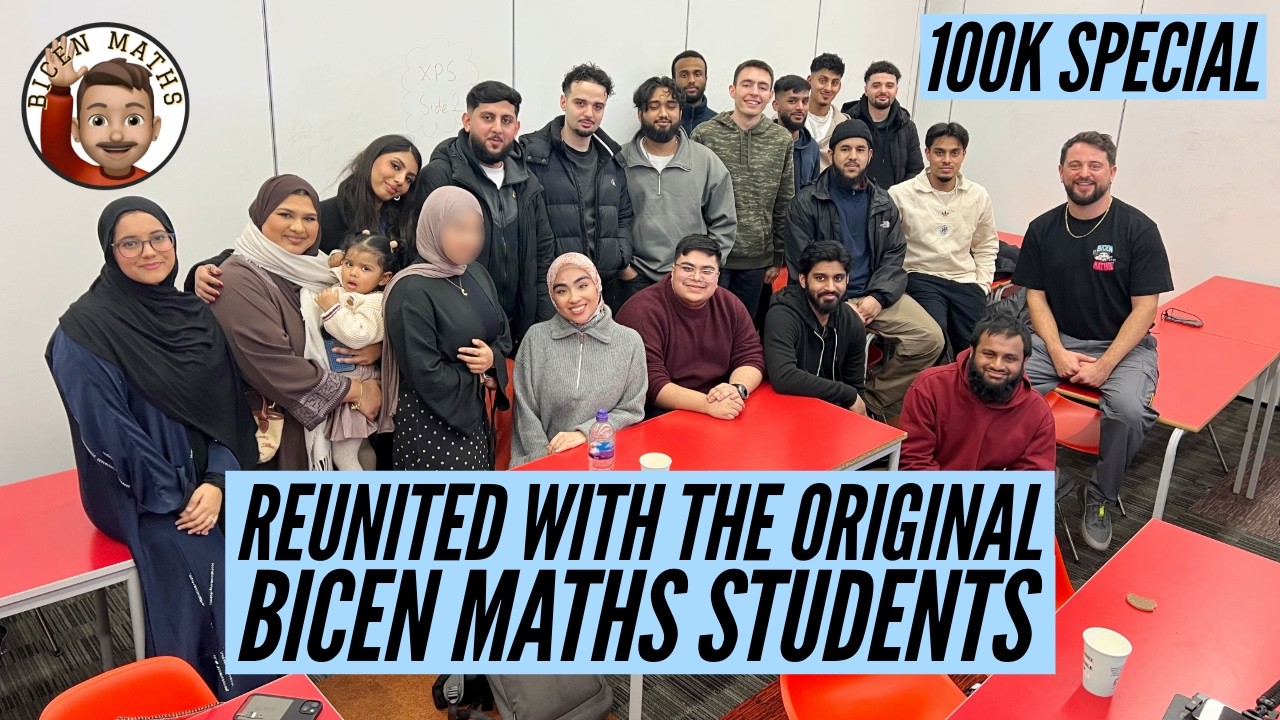 Воссоединение с первыми учениками Bicen Maths • Специальный выпуск к 100 000 подписчиков ✨
