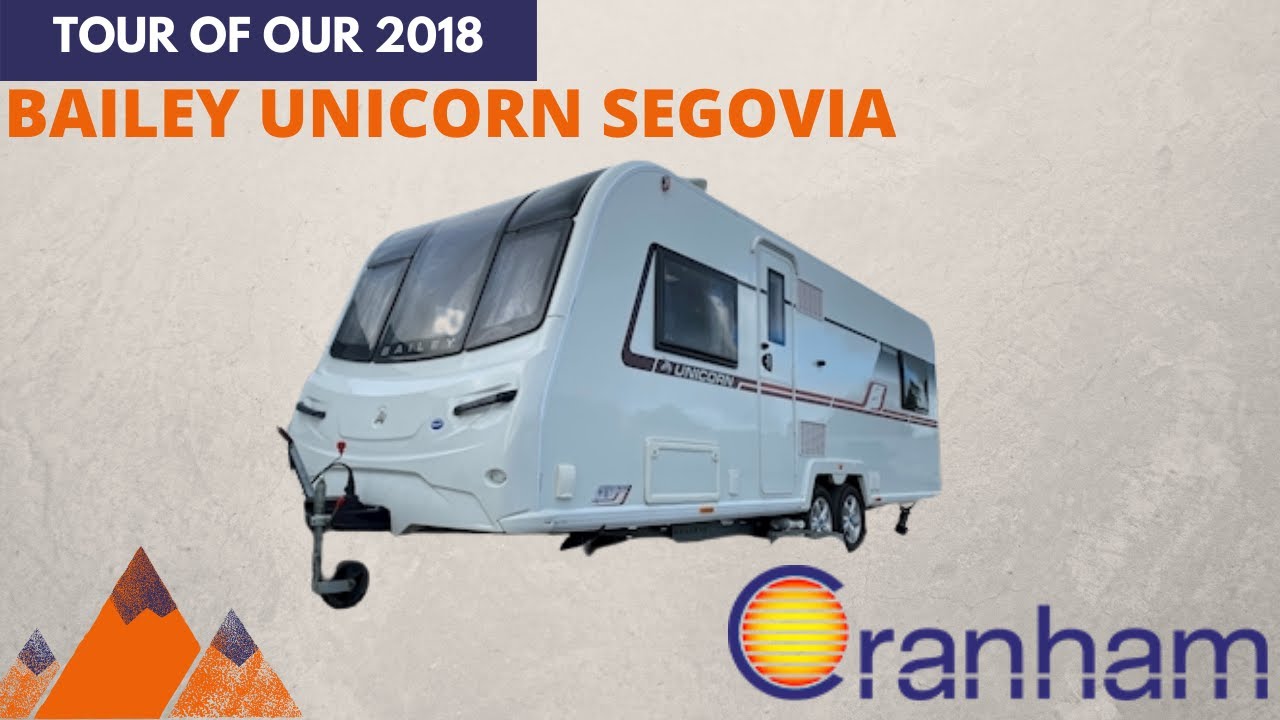 USED 2018 BAILEY UNICORN SEGOVIA CARAVAN   CRANHAM LEISURESALES LTD