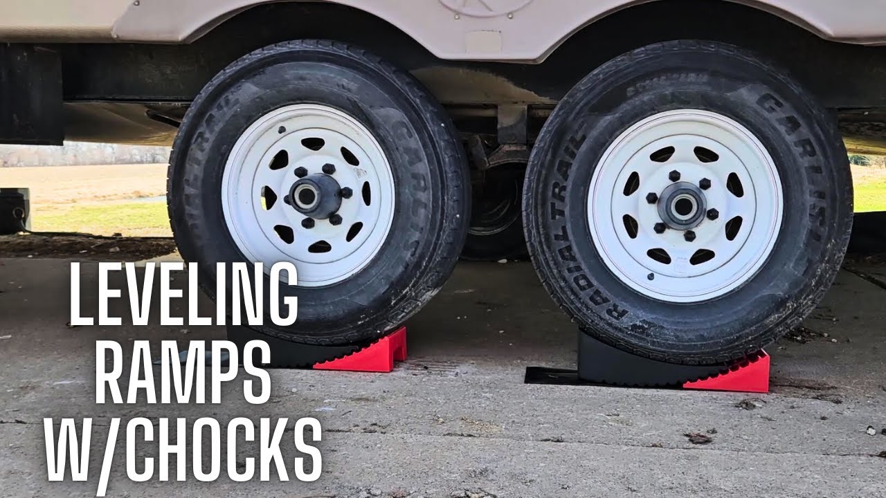 ROBLOCK RV Leveling Ramps with Chocks