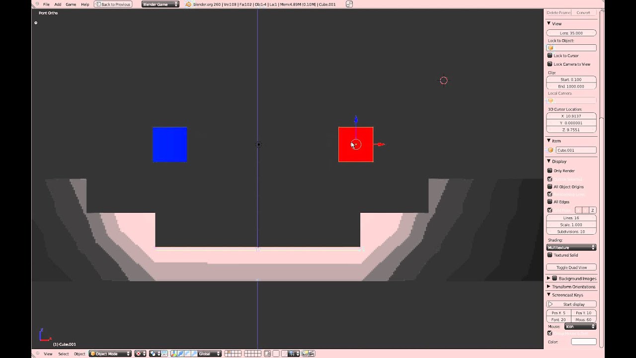 My first Blender game (BGE tutorial) part 1.5