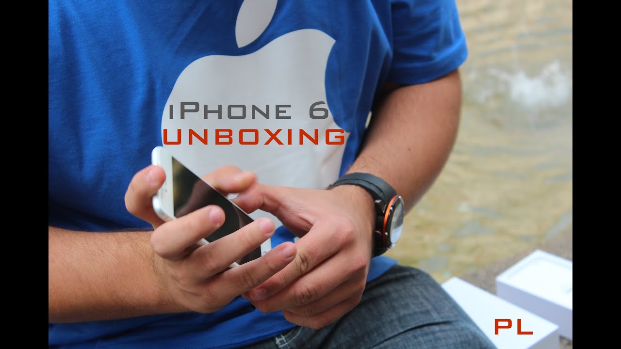 iPhone 6 - UNBOXING/Rozpakowanie #1 Unpacking in Europe! Apple PL