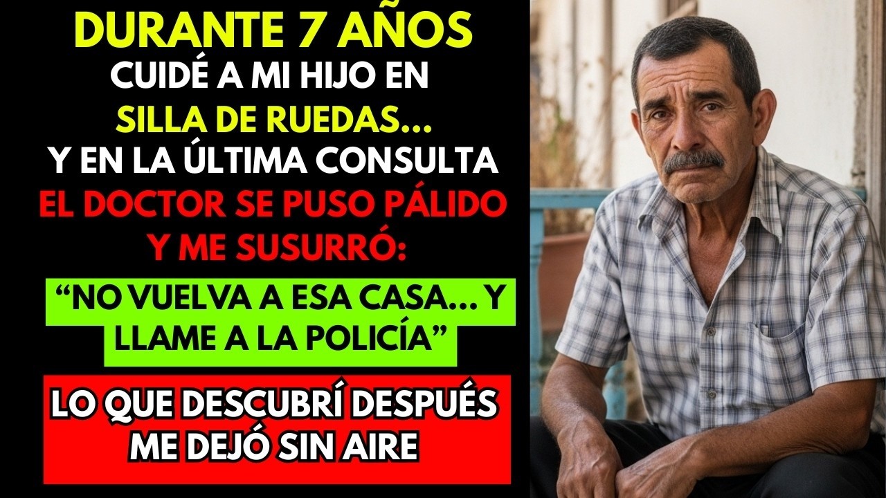 HISTORIA REAL  Dediqué 7 años a mi hijo LISIADO y en consulta el doctor me dijo “no vuelvas a casa”