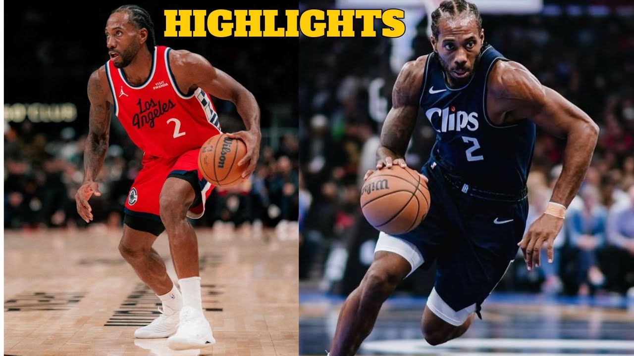 Non Stop NBA Kawhi Leonard Full Highlights Match 2025 #nba  #basketball