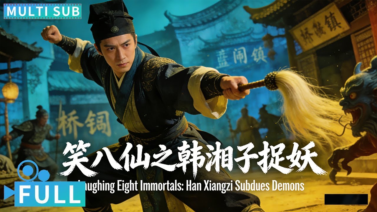 【Multi Sub】《笑八仙之韩湘子捉妖/The Legend Of Hunt Demon》狐妖重现江湖，小道士与猎妖师联合斩妖除魔！丨#电影 #腾讯视频 #玄幻电影