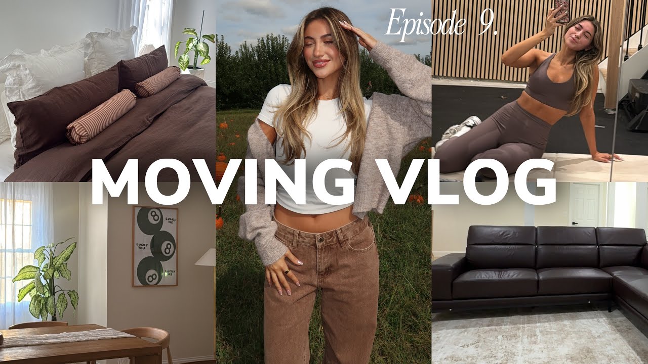 MOVING VLOG, выпуск 9 📦новый диван, осеннее постельное белье, обновления домашнего декора и много...