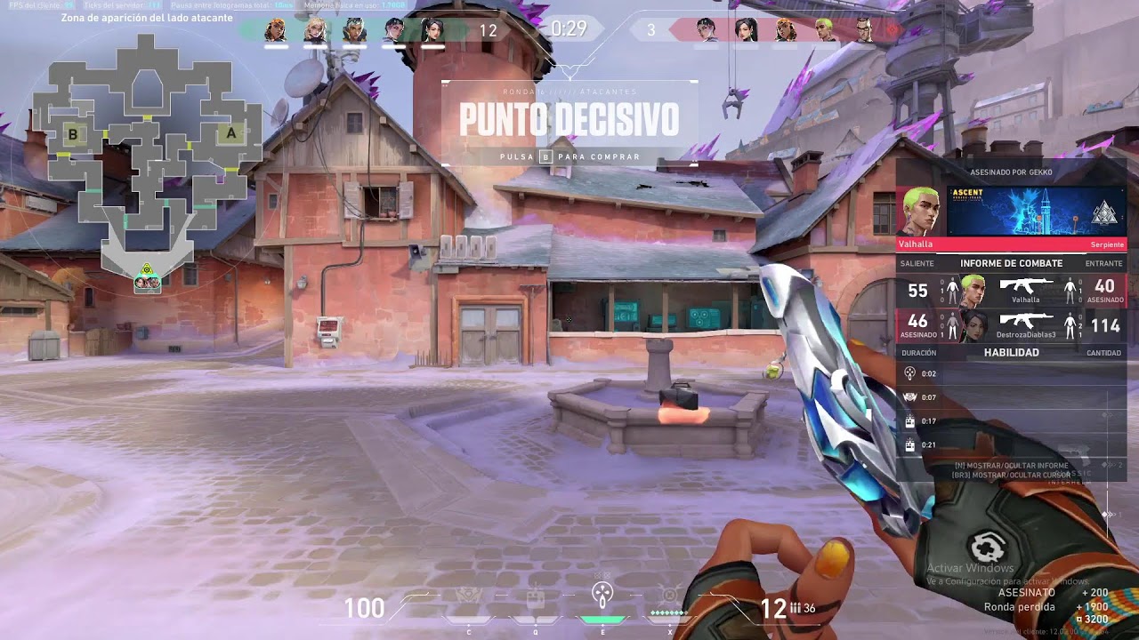 VALORANT -PLATA 1 - Gameplay Rx 560 4G DDR5
