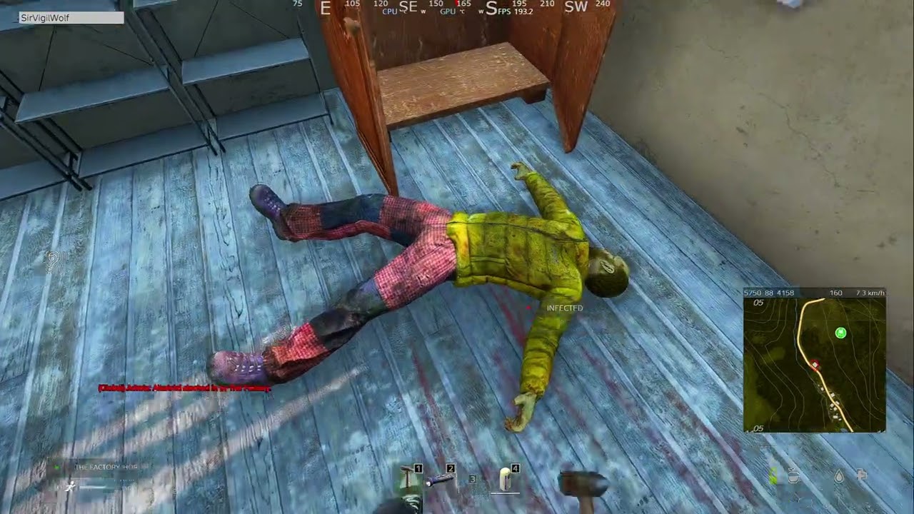 The Factory Chernarus Extreme PvE: Fresh Start on this Epic server. AI on here are Deadly.