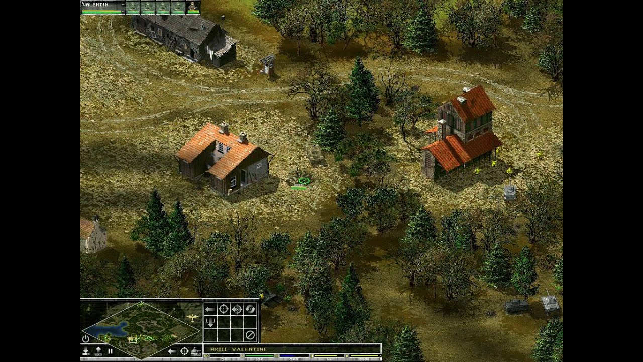 Противостояние 4 игра стратегия, Важная птица миссия, Sudden Strike 2